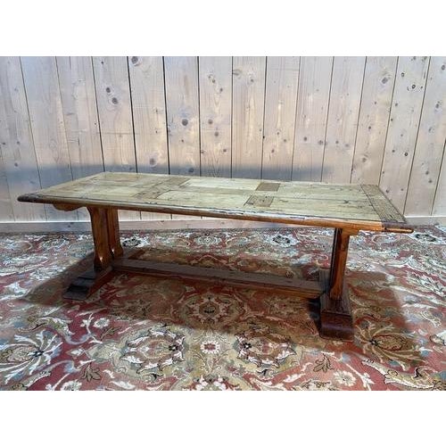 Monastery Coffee Table in Parquet Oak For Sale - Image 6 of 8