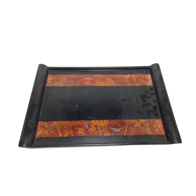 Japanese Lacquerware Tray, 1920s For Sale - Image 13 of 13