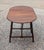 Wood Vintage Americana Style Drop Leaf Side Table Rustic Country Colonial For Sale - Image 7 of 11