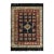 Rug & Kilim's Classic Oriental Rug with Navy and Crimson Geometric Patterns For Sale