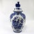 Delft Blue & White Lidded Ginger Jar Urn With Lion Finial From Holland For Sale In Cincinnati - Image 6 of 10