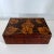 Mid 20th Century Folk Art Hand-Carved Wooden Box with Grapes and Leaves For Sale - Image 5 of 7