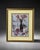French Country 1980s Framed Floral and Fruit Still Life Wall Art For Sale - Image 3 of 4