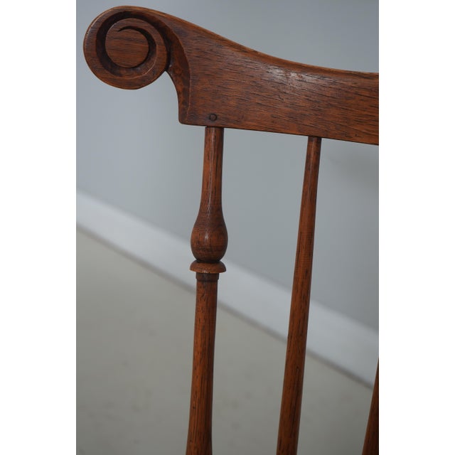 Set of 6 Bench Made Windsor Dining Room Chairs For Sale - Image 9 of 18