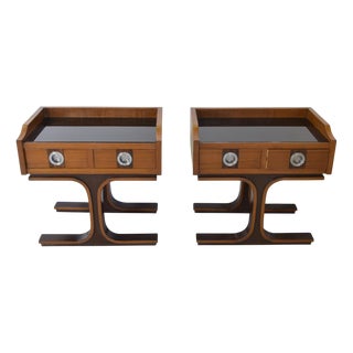 Nightstands by Gianfranco Frattini, 1960s, Set of 2 For Sale