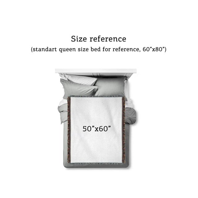 Woven Chequers Quilt Throw Blanket For Sale - Image 4 of 5