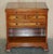 Vintage Burr Yew Wood Bedside Table with Drawers with Butlers Serving Tray For Sale - Image 3 of 18