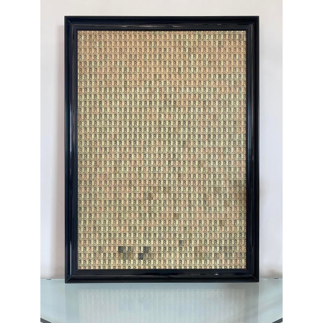 Minimalist Collage by Joppa in Lacquered Frame For Sale - Image 9 of 18