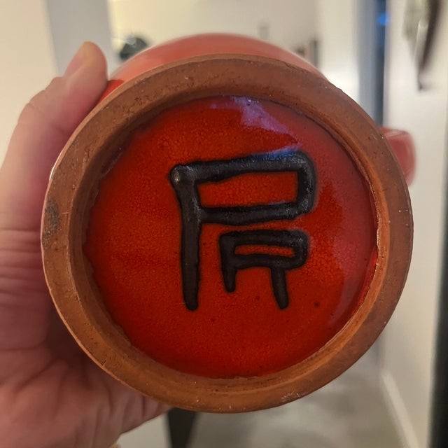 1970s Gargoulette in Red Ceramic by Pierre Rinaudo, 1970s For Sale - Image 5 of 6