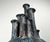 Ceramic Large Mid-Century Modern Brutalist German Studio Pottery Chimney Vase from Gerhard Liebenthron, 1974 For Sale - Image 7 of 18