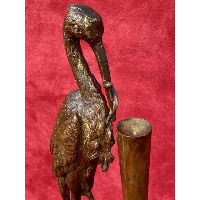 Bronze the Frogs Asking For A King by De La Fontaine For Sale - Image 6 of 11