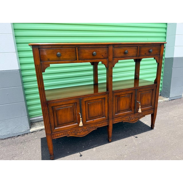 Theodore Alexander Theodore Alexander Coastal Console Server For Sale - Image 4 of 11