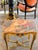 Gold Vintage Romeo & Juliet Painted Cherub Table Green For Sale - Image 8 of 10