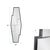 Metal Neutra Mirror For Sale - Image 7 of 9