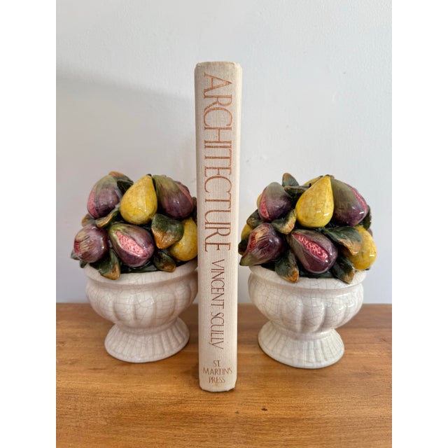 First edition copy of "Architecture: The Natural and the Manmade" by Vincent Scully, published in 1991. The hardcover is a...