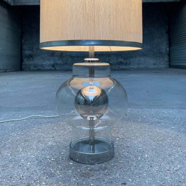 Vintage Table Lamp by Richard Essigs, 1960s, in Very Good conditions. Designed 1960 to 1969 European Plug (up to 250V).The...