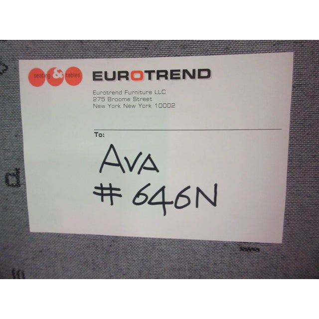 New Ava Armchair in Grey Fabric by Capdell For Sale - Image 9 of 10