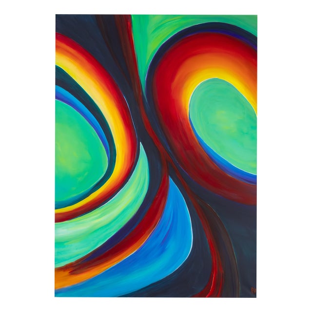 Ben Put, Contrast, Acrylic on Canvas For Sale