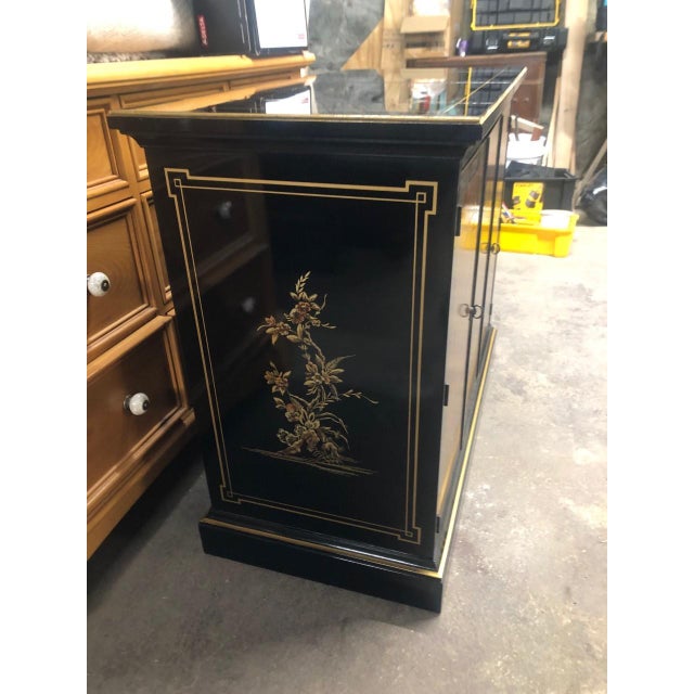 1980s Drexel Heritage Chinoiserie Server For Sale - Image 10 of 11