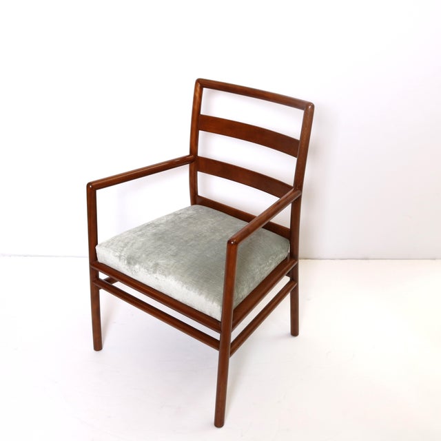 1950s 1950s Pair of Widdicomb Armchairs Designed by T.H. Robsjohn-Gibbings For Sale - Image 5 of 9