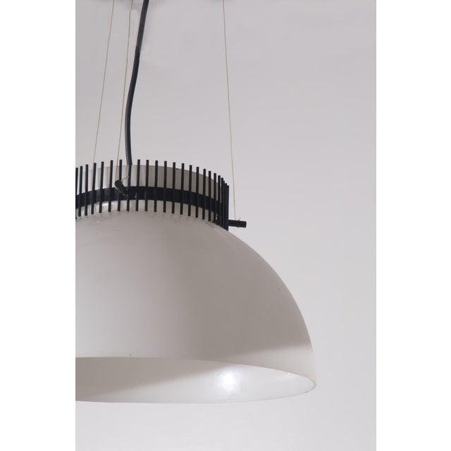 Metal Vintage Italian Pendant Light from Stilnovo, 1970 For Sale - Image 7 of 12