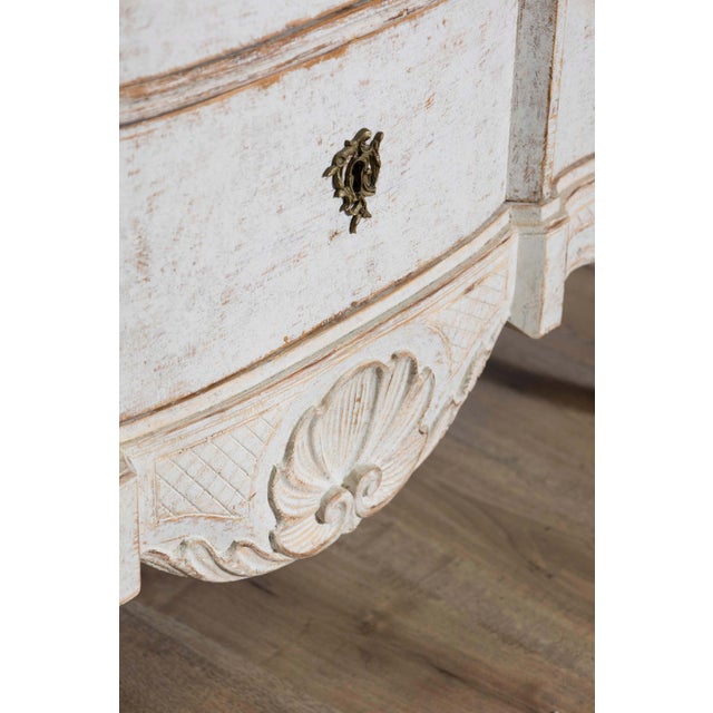 White 18th Century Danish Commode Circa 1780 For Sale - Image 8 of 11