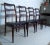 Set of Four Vintage Modern Dining Chairs For Sale - Image 4 of 11