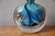 Glass Vintage Artisanal Bohemian Blown Glass Bottle by Hervé Raspail, Allex Glassworks For Sale - Image 7 of 11