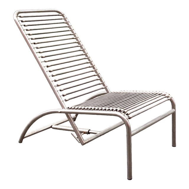 Sandow Lounge Chair by Rene Herbst for Ecart International, 1980s For Sale