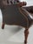 2010s Stickley Tufted Leather Leopold Chair & Ottoman For Sale - Image 5 of 18