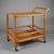 Vintage Handcrafted and Bar Cart in Bamboo E Rattan, 1960s For Sale - Image 4 of 9