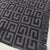 Black 1990s Vintage Grey and Black Wool Continuous Logo Scarf by Givenchy For Sale - Image 8 of 10