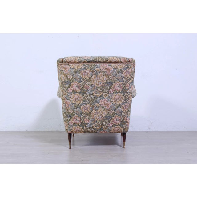 Vintage Florous Armchair, 1950s For Sale - Image 6 of 13