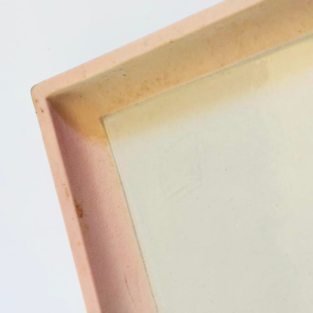 Late 20th Century Kazuo Takiguchi Pottery Square Plate For Sale - Image 5 of 12
