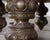 Bohemian Bronze Mace Finial Cocktail Table Carrara Marble Top For Sale - Image 11 of 18