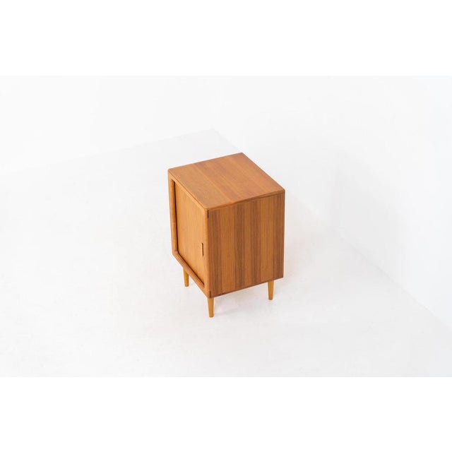 1960s Cabinet with Tambour Door by CFC Silkeborg For Sale - Image 5 of 10
