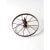 Brown Antique Iron Cart Wheel For Sale - Image 8 of 13