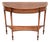 Antique Regency Style Burr Walnut Console Table, 1950 For Sale