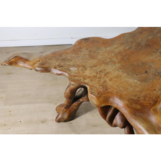 Brutalist Racine Sculptural Coffee Table in Elm, 1960s For Sale - Image 16 of 18