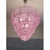 Italian Pink Murano Glass Petals Chandelier by Simoeng for Simoeng For Sale - Image 4 of 6
