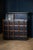 Black Mid-Century Home Cocktail Bar in Teak Wood and Black Faux Leather, 1960s For Sale - Image 8 of 8