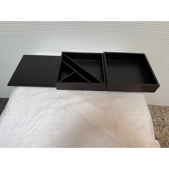 Contemporary Origami Style Organizer Box For Sale - Image 3 of 12