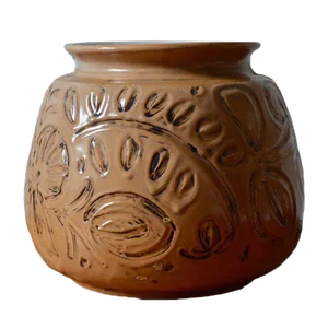 Art Deco Swiss Ceramic Vase by Adolf Schweizer for Thoune, 1920s
