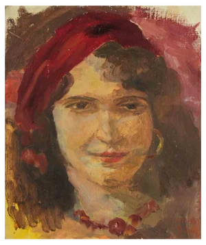 Francesco Settimj, Portrait, Oil Painting, 1933
