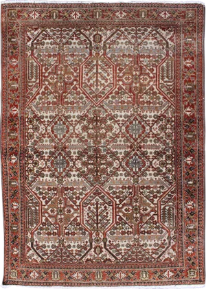 Keivan Woven Arts,GNG-4741, Vintage Joshegan Rug- 3′7″ × 5′2″