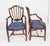Vintage English Hepplewhite Revival Dining Chairs, Set of 10 For Sale - Image 3 of 18