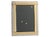 Chrome Vintage Cartier Style Brass and Chrome Picture Frame For Sale - Image 8 of 12