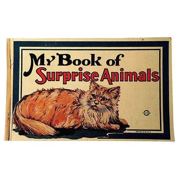 My Book of Surprise Animals, C. 1890 For Sale