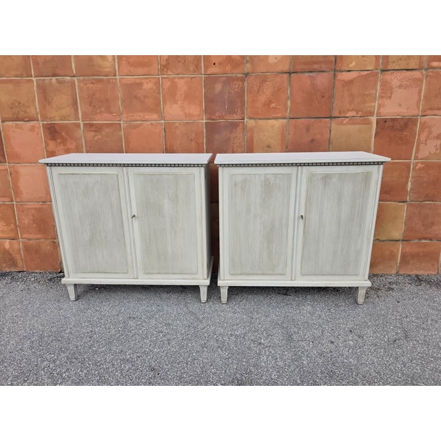 Gustavian Style 9 Drawer Dresser For Sale - Image 10 of 10