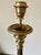 1930s Brass Tripod Church Candlestick Lamp Base, 1930s For Sale - Image 5 of 9
